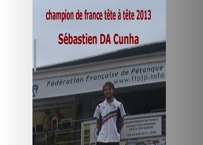 CHAMPION DE FRANCE TETE A TETE 2013