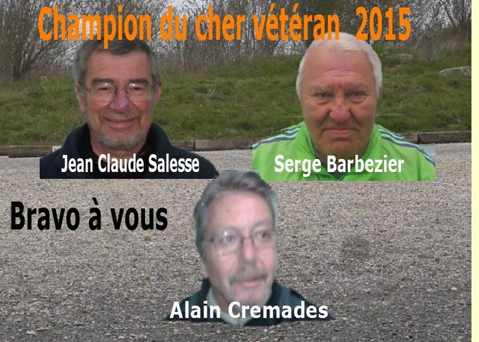 champion du cher véréran