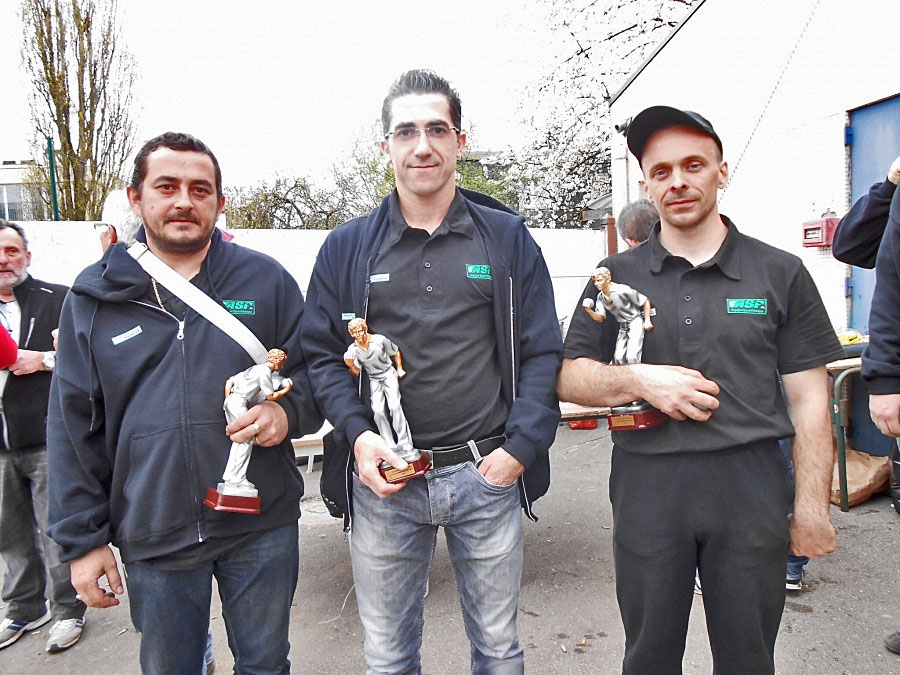 Les Champions de France Triplettes Jeu Provençal 2014