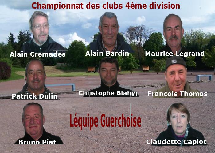 championnat des clubs 4èmè division