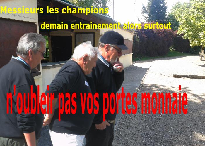 messieurs les champions