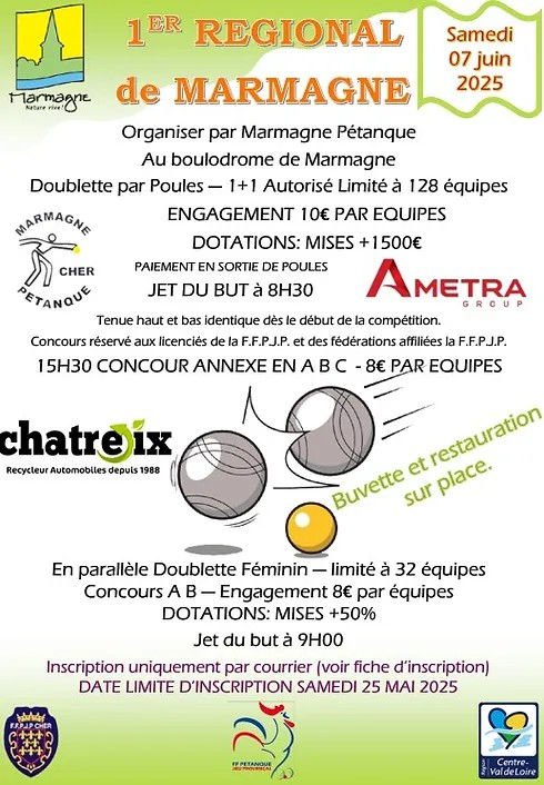 CONCOURS MARMAGNE