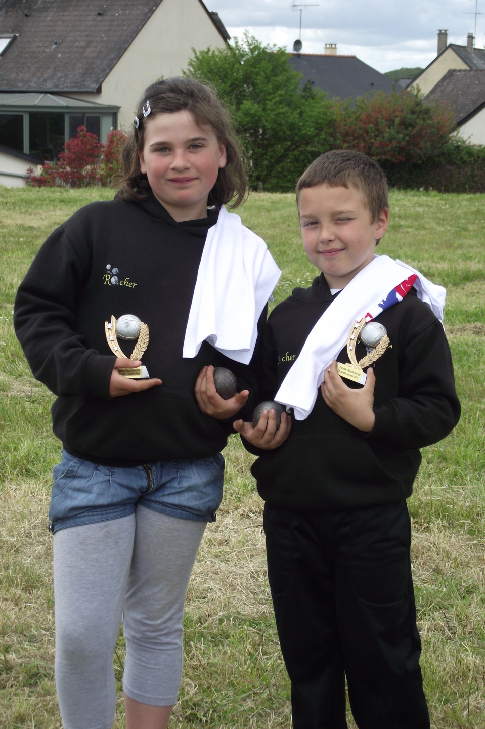 championnat de la Mayenne doublette seniors et trophée jeunes