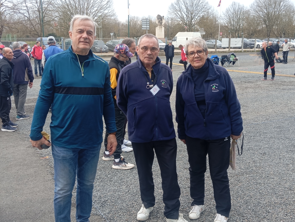 François, Camille et Evelyne