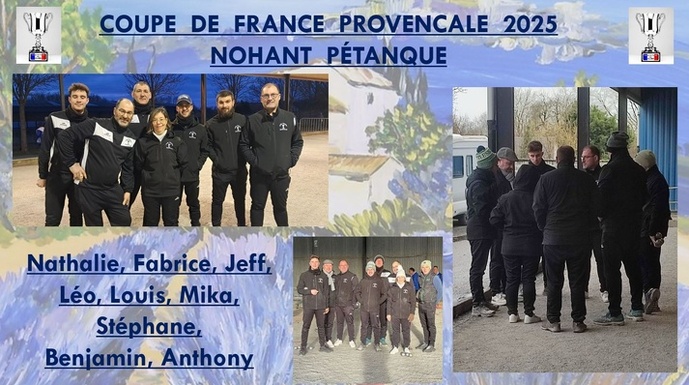 Weekend victorieux pour la Coupe de France Provencale 2025...