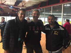 Dylan ROCHER Patrick RANGUE ET Henri LACROIX AU NATIONAL DE CHOLET Dylan ROCHER Patrick RANGUE ET Henri LACROIX AU NATIONAL DE CHOLET