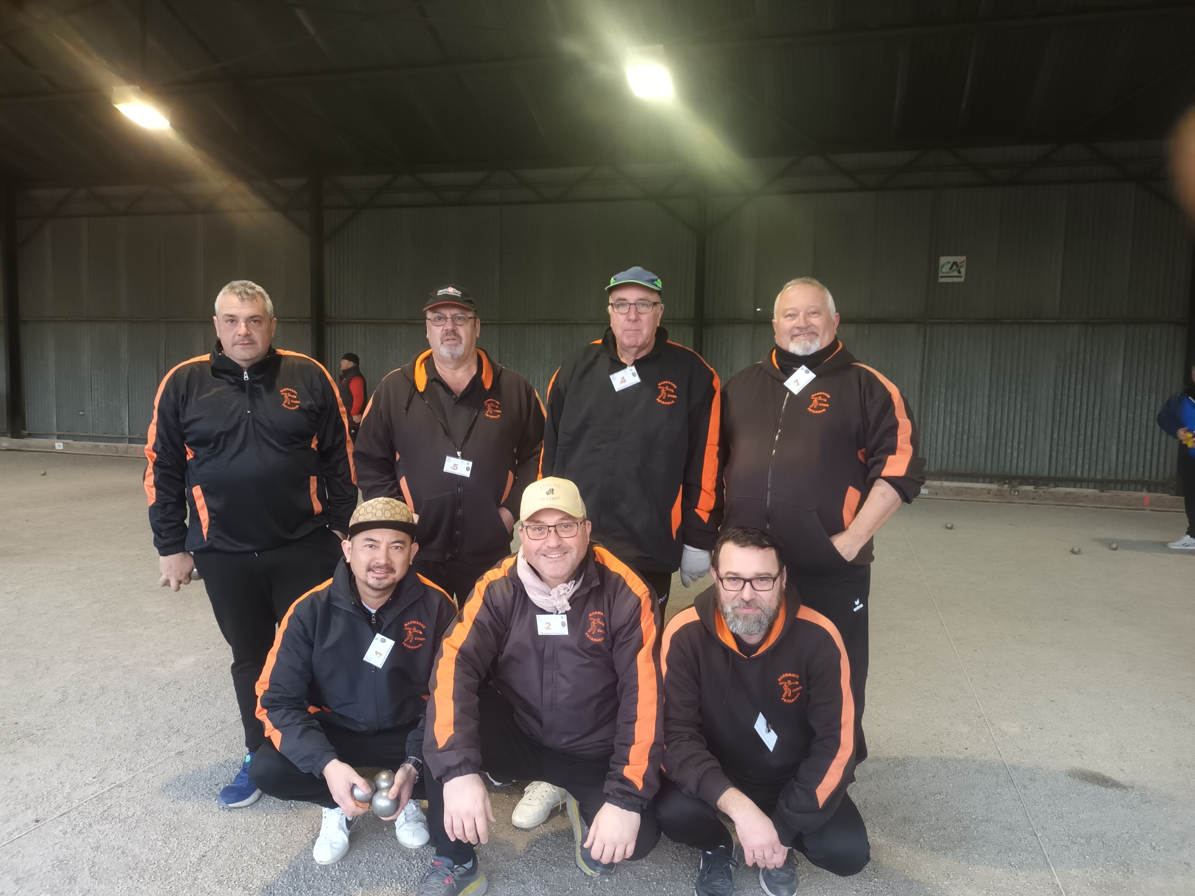 Equipe D1 2024 (manque Christophe)