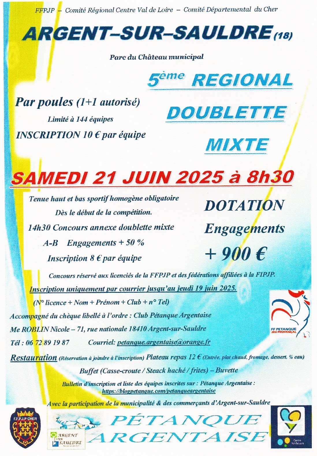 5ème REGIONAL DOUBLETTE MIXTE