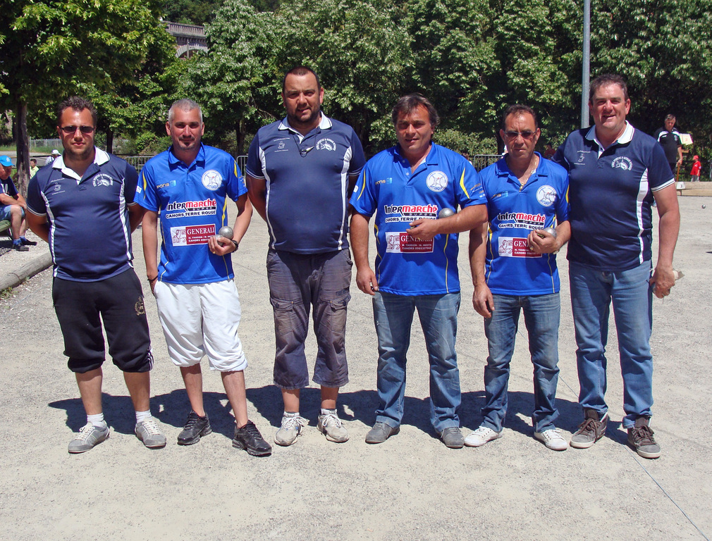 Champions du Lot Triplette Provençal 2014