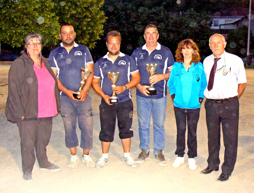 Champions du Lot Triplette Provençal 2014