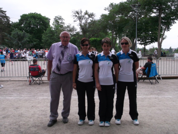 Championnat de France triplette féminin