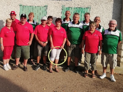 VICTOIRE DES VETERANS EN CHAMPIONNAT DES CLUBS CONTRE TOULON SUR ALLIER