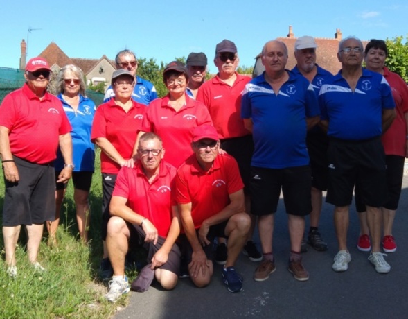 LES VETERANS L'EMPORTENT TRANQUILLEMENT A CHATEL DE NEUVRE EN CHAMPIONNAT DES CLUBS