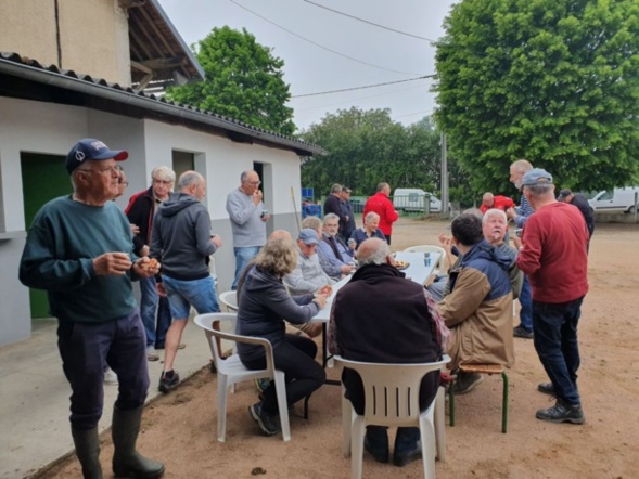 Le casse croute bienvenu après l'effort !