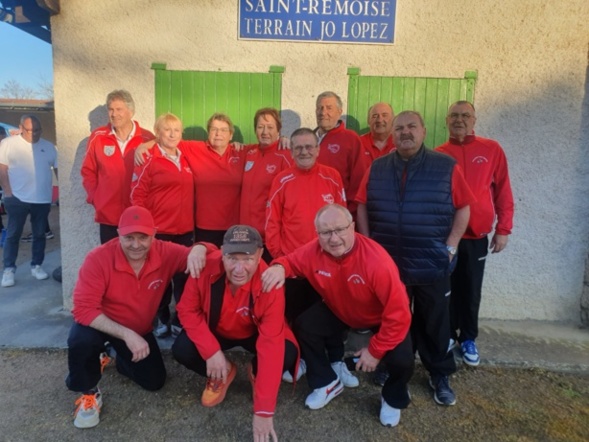 VICTOIRE DES VÉTÉRANS (A) EN CHAMPIONNAT DES CLUBS FACE A VICHY PÉTANQUE