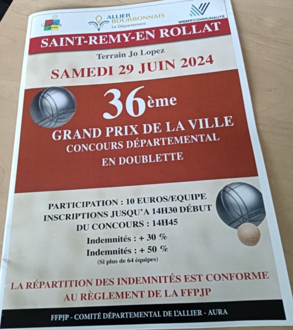 GRAND PRIX DE SAINT REMY - SAMEDI 29 JUIN 2024