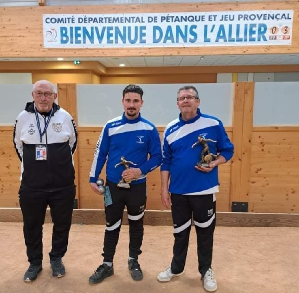 RÉSULTATS DU CHAMPIONNAT D'ALLIER PROVENÇAL DOUBLETTE