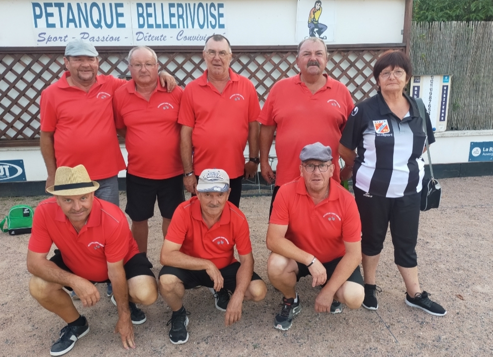 DE TRES BEAUX RÉSULTATS A LA FETE DE LA PÉTANQUE A BELLERIVE DU 13 AU 16 JUILLET