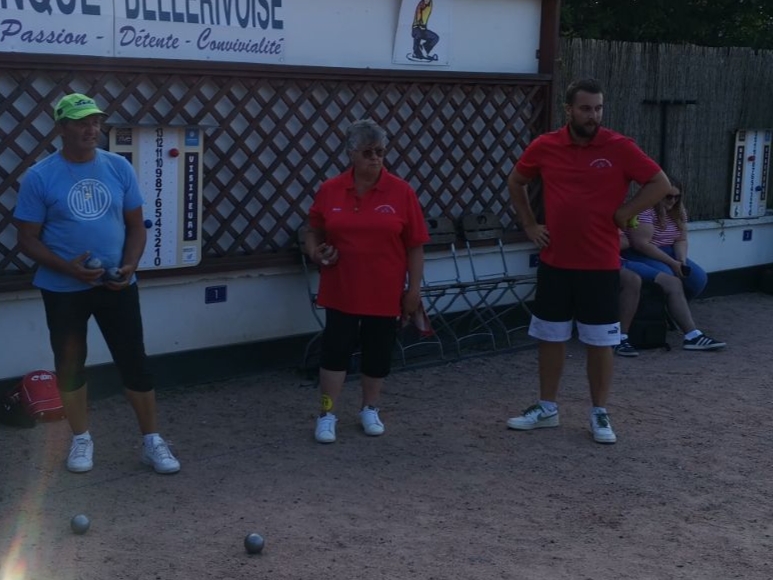 DE TRES BEAUX RÉSULTATS A LA FETE DE LA PÉTANQUE A BELLERIVE DU 13 AU 16 JUILLET