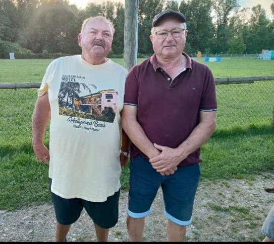 KIKI ET ALAIN ROUSSE S'INCLINENT EN DEMIE FINALE DU CONCOURS C AU DOUBLETTE PROMOTION DE VICHY RHUE