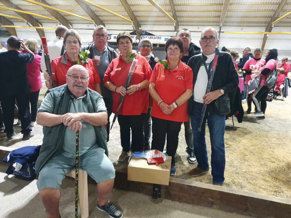 Nos 3 amies avec leurs supporters après la remise des prix.