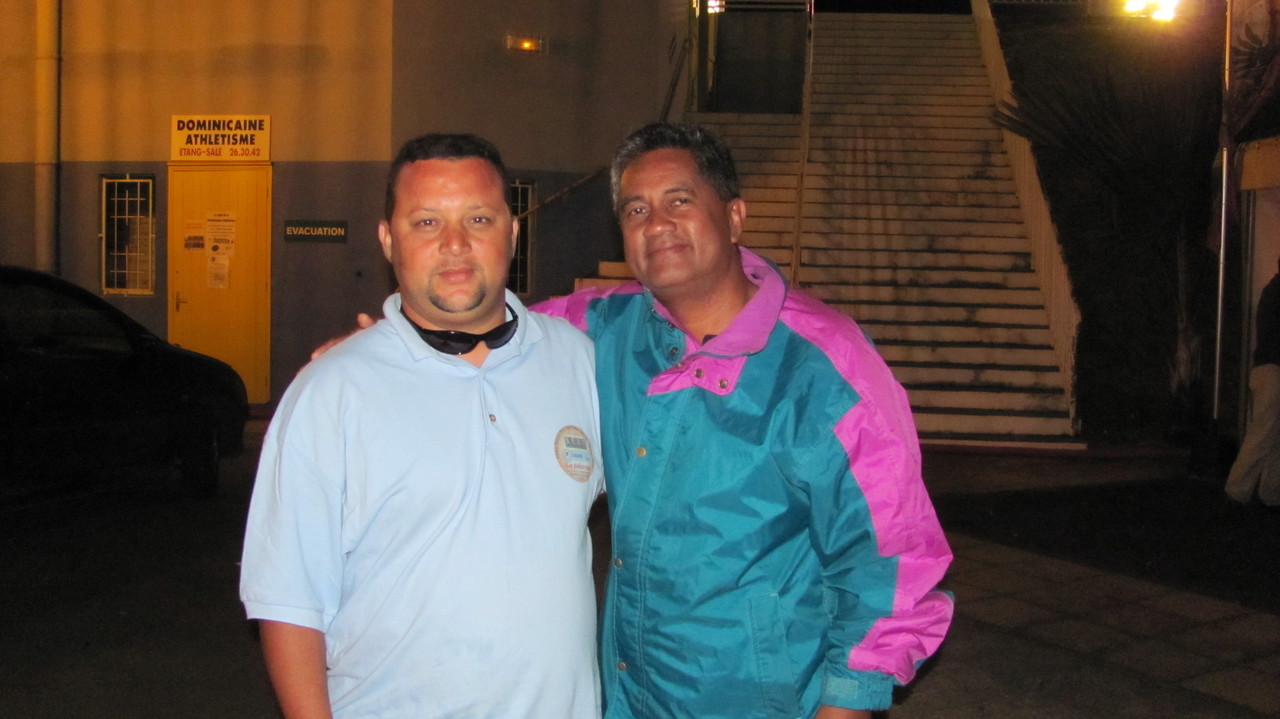 Le vice-président de l'USCES et Hugue de Madagascar Le vice-président de l'USCES et Hugue de Madagascar